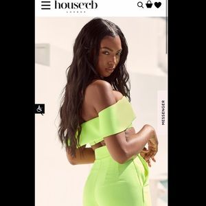 House of CB Melissa bandeau top XS